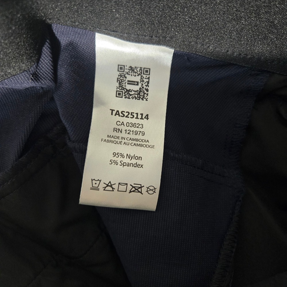 NEW Projek Raw Tech Apparel Mens 34 Navy Marine Dri:Flex Stretch Pants TAS25114 - Picture 4 of 10